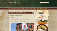 Desktop Screenshot of covington.mollymalonesirishpub.com