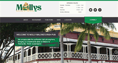 Desktop Screenshot of mollymalonesirishpub.com.au